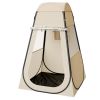 Pop up Sports Tent, 47x47 in Clear Bubble Tent for 1 Person, Waterproof Outdoor Pod with Floor Mat & Top Cover, Garden Igloo Dome Tents Camping Shelt
