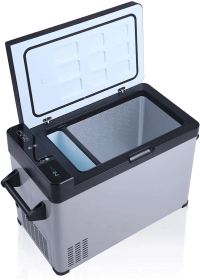 Mini Refriger for Car, DC12/24V, -7.6ï¿½ï¿½F to 68ï¿½ï¿½F, Car Refrigerator, Mini Freezer for Driving, Travel, Fishing, Outdoor or Home Use 52qt