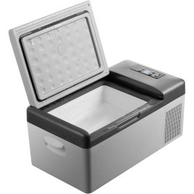 12 Volt Refrigerator 16 Qt, Portable Mini Car Fridge with -4 to 68 F Cooling Range & App Control 12/24V DC & 110-240V AC Electric Compressor Cooler f