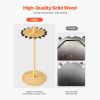 Fishing Rod Holders for 16 Fishing Poles, Wood Round Fishing Rods Rack for Garage Organization and Storage, Floor Stand Space-Saving Equipment, for R