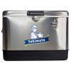 Yakimoto Ice Chest Beverage Beer Cooler Box With Bottle Opener, 51L/54Qt Stainless Steel Portable Insulated Ice Bucket, Sturdy And Leak-proof, For Ca