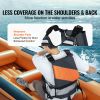Life Vest for Watersports (PFD), Life Jacket with Waterproof Nylon & 85N Buoyancy, Life Vest/Jacket for Any Water Activity-Fishing, Kayaking, Surfing
