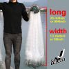 US Folding Fish Sticky Net Three Layer Mesh Nylon Floating Fishing Net Automatically Trap Catch Stick More Fish Easily Portable Folded Reuse Durable
