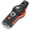 7-in-1 Multifunctional Outdoor Emergency Survival Whistle With Lanyard For Kayaking; Boating; Hiking; Camping; Climbing; Hunting; Fishing; Rescue Sig
