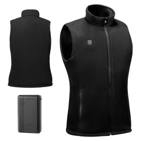Heated Vest, Women Electric Heating Vest with 16000 mAh Battery Pack, 6 Heating Zones Lightweight Rechargeable Winter-Vest with 3 Levels, for Outdoor (Default: Default)