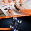 2 Packs 10000mAh Split-Magnetic Handwarmers 2 in 1 Portable Electric Pocket Heater Power Bank Portable Charger with 3 Heating Levels for Camping Hunt